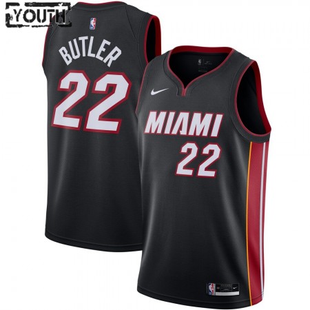 Kinder NBA Miami Heat Trikot Jimmy Butler 22 Nike 2020-2021 Icon Edition Swingman